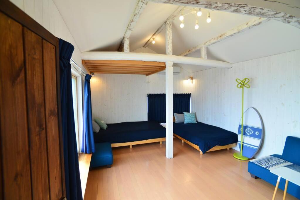 佐渡 ビーチまで0分 1客のみ オーシャンビュー Beach Side House ウッドデッキ Sado Exterior foto